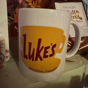 Luke’s Coffee Mug and coffee
